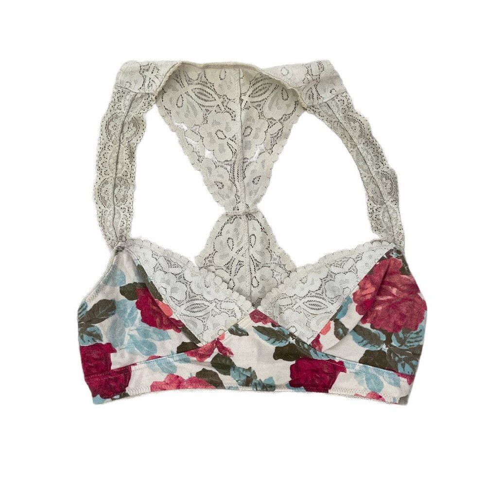 FREE PEOPLE || Intimately | Floral Lace Bralette XS